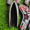 Andra golfprodukter George Spirit Golf Club Head Cover Iron Protective Highquality PU Plus Velvet 456789aps 9 st 230413