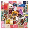 50pcs-Pack Cartoon Matchbox Stickers Waterproof Vinyl Stickers för bagage Vattenflaska Laptop bilplanerare Scrapbooking Phone Mac Door Wall Decals