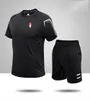 Granada Męskie dresy ubrania Summer Summer Short-Sleeved Sport Sport Ubranie joggingowe bawełniane oddychające koszula