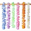 Dekorativa blommor 36st/pack Hawaii Lei Luau Party Supplies Garland Necklace Colorful Fancy Dress Beach Fun Decoration