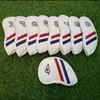 Andra golfprodukter Golfklubb Skyddtäckning Iron Cover Putter Cover International Competition Custom-Made Golf Wood Club Cover Head Cap 231114