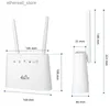 ROUTERS LTE CPE ROUTER 4G SIM CARD MODEM RJ11 Gränssnitt Voice Function LAN Wireless Wi Fi Hotspot EU Plug Europe Q231114