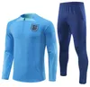 2024 2025 Inglaterra Treining Jersey Treination Suit de Treinamento Kane Sterling Rashford Sancho Grealish 23 24 25 Mens Kids National Football Tracksuits Kit Surtement