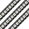 Strips 144LEDs/m HD107S LED Strip Digital Pixel Light RGB SMD Addressable Flexible Tape DC5V White Black PCB IP20 IP65 IP67LED StripsLED