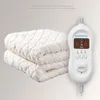 Одеяла двойной электрический двойной контроль температуры. Управление температурой Дом Дом Большой одеяло водонепроницаемая нагревательная пластина