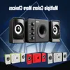 Freeshipping Full Range 3D Stereo Subwoofer 100% Bass PC Högtalare Portable Music DJ USB Computer Speakers for Laptop TV MKNNR