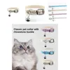 Colliers pour chats, ajustement parfait, collier scintillant multicolore avec cloches pour pographe