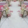 Decornew Decor Wedding Crystal S-Shaped Wave Road Party Stage Tak Bakgrund Decoration smidesjärn Flower Stand Bord Centerpieces Imake812