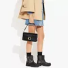 2023 Tabby Designer Tote Meninas Mulheres Sacos de Ombro de Alta Qualidade S Designers Bolsas Dois Tamanhos Top Qualidade Cor Sólida com Correntes Moda Bolsa Quadrate Real Pickup