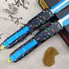 Tactical micro ultra otf Au.To Pocket Knife 440c Blade Donut PinkBlue Aluminium ALLIAGES GRANDES EDC Self Defense Couteaux