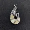 Pendant Necklaces 1 Piece Classic Natural Abalone Shell Zinc Alloy Exquisite Fashion Trend Homemade DIY Necklace Accessories 53 X 28mm