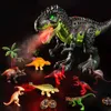 Electric/RC Animals Children Remote Control Dinosaurs Toy Kid Simulation Electric Spray Animals Jurassic RC Education Interactive Toys for Boys Q231114