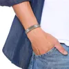 Bracelet Wollet 6.7 pouces Bracelet en cuivre pour femmes/hommes réglable en bonne santé avec 8 pièces aimants arthrite soulagement de la douleur bijoux cadeaux