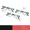 Okulary przeciwsłoneczne ramy Zirosat 71099 okulary optyczne czyste okulary na receptę Rx Mężczyźni dla męskich okularów 231113