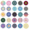 50 Teile-Pack Mandala Aufkleber Wandaufkleber Großhandel Vinyl Aufkleber Wasserdicht Laptops Auto Scrapbooking Gitarren Box Skateboard JDM Gepäck Aufkleber