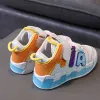 Sneakers Children Sports Shoes Spädbarn mjuksött Småbarnskor Fall Girls Baby Babitable Net Sneakers Fashion Kids Shoes for Boys 2022 L230223