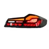 Lights Car Modified Taillights For 5 series G30/G38 20 172022 LED Lights Dragon Scale Style Turn Signal Running Lights