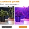 Grow Lights LED Phytolamp Pour Plantes Spectre Complet Grow Ampoule E27 Semis Grow Light UV Plantation Lumière Plante Croissance Lampe Système Hydroponique P230413