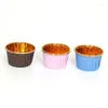 Moules de cuisson Muffin Papier Tasses Golden Cupcake Wrapper Liner Formes Rondes Pour Tasse Gâteau Décoration Outils 3000 pcs