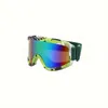 Lunettes de Ski Anti-buée moto hiver Snowboard lunettes de Ski Sport de plein air coupe-vent masque hors route casque 231114