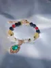 Länkarmband kaveh anime armband genshin påverkar kvinnan runda armband mode party par bröllop gyllene färg flätad armband