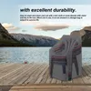 Stoelhoezen 1/2/3 Waterdichte buitenafdekking windbestendige stofpatio lounge water werf banktafel meubels beschermer 68x68x72cm