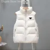 Gilet da donna di design Piumino con cappuccio Parka senza maniche Uomo Donna Originale PAXXX Home Lettera Cappotto opaco Autunno Inverno Slim Outwear Cappotti Capispalla impermeabile