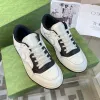 Ny man kvinna casual skor läder sneaker sko vintage broderi tränare läder canvas sneakers designer lägenheter sko snörning tennisskor