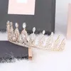 Hair Clips MYFEIVO Bridal Floral Tiara Shiny Zircon Crown Accessories Princess Lengthen Super Fairy Wedding Jewelry HQ0800