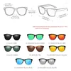 Sunglasses Classic Square Polarized Men Women Fashion Driving Sun Glasses Mirror Lens Eyeglasses Blue Shades UV400