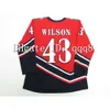 SL Hockey Jersey T.J.Oshie Lars Eller Nicklas Backstrom Reverse rétro Tom Wilson Evgeny Kuznetsov John