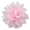 Accessoires pour cheveux 200 pcs/lot 10 cm infantile bébé filles bandeau fleurs moelleux en mousseline de soie fleur pour bricolage artisanat chaussures vêtements sac décorations