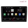 Livraison gratuite Android 90 Stéréo de voiture Double DIN Navigation GPS Bluetooth WiFi Radio FM Écran IPS de 10 pouces dans le récepteur de l'unité principale du tableau de bord Kmgih