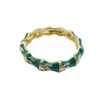 Circle Fashion Bracelet Classic Bamboo Leaf Pattern Multi Color Design Hot Selling Clothing Accessories