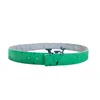 2023 Designer Belt Men Womens Belt Casual Letter Slät spännebredd 4.0 cm bälten med ruta 10A