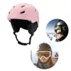 Ski Helmets Integrally Molded Snow Helmets 14 Vents Ski Helmet Skateboard Helmet Removable Liner Ear Pads Goggles Compatible for Men Women 231114