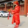 New Chinese God of Wealth Mascot costume adult size Traditional Culture Spring Day Folk Festival Apparel party Props