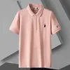 Männer Polos Sommer Luxus Business Polo Shirts 2023 Revers Casual Mode Kurzarm Marke Bestickt Baggy Kleidung 230414