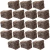 Fleurs décoratives 20 pcs Blocs de pépinière de bloc de nutriments hydroponiques de culture professionnelle sans sol