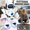 エレクトリック/RC動物ダンスロボットロボット電気ペット輝くミュージカルロボットワーキングトイー教育インタラクティブおもちゃキッズバースデーギフト6〜36か月のおもちゃ230414