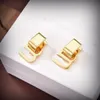 Femmes luxe lettre BB boucles d'oreilles marque de créateur boucle d'oreille bijoux de mode en métal cristal perle boucle d'oreille cjeweler pour cadeau pour femmes ohrringe dfdf