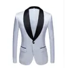 Suits Men's Bright Face Emed Suit Green Violet Yellow Blue Coat Custom Made Casual Wedding Prom Groom Blazer Jacket