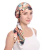 Muslim Women Stretch Turban Hat Cancer Chemo Beanies Caps Scarf Headwear Headwrap Hair Accessories Skullies