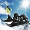 そりミニショートスキースキースキースキースキーブーツスキボードアディュアー可能な大人靴布式冬の屋外スポーツ231114