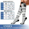 Sports Socks Compression Strumpor Graviditet Nursing Varicose Venes Blodcirkulation Ödem Diabetes 2030 mmHg Sport 230413