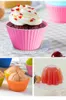 7cm round cake cup silicone muffin cup diy baking mold pudding cake mold silicone cake mold