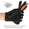 Rowerowe rękawiczki 1Pair Summer Sports Nylon Full Finger Anti-Slip Windproof Waterproof Touch Crancring Motorcycling Rower Rower