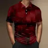 Мужская половая одежда для мужской одежды Slim Fit Rhot Olo Polo Рубашка спортивная лацката