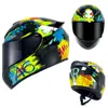 Capacetes de ciclismo Capacete de motocicleta Racing Motocross Alta qualidade Retro Sports Unisex Full Face Flip Up 231113