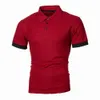 Polos pour hommes hommes été à manches courtes Polo respirant Golf Polo T-Shirt Sport randonnée chemises décontracté travail hauts mâle